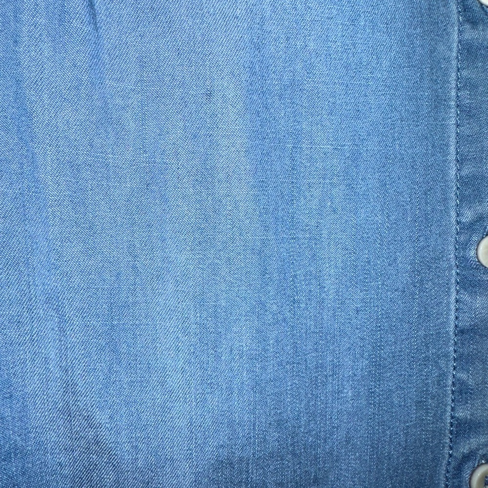 Vinton Blue Button-Up Denim Shirt Size S - Picture 4 of 8